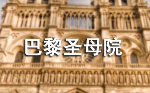 巴黎圣母院读后感