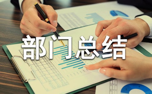 技术部门总结报告