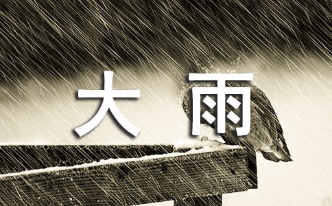 夏天的大雨作文（精选3篇）