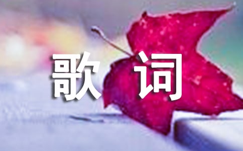 孙悦感谢你歌词