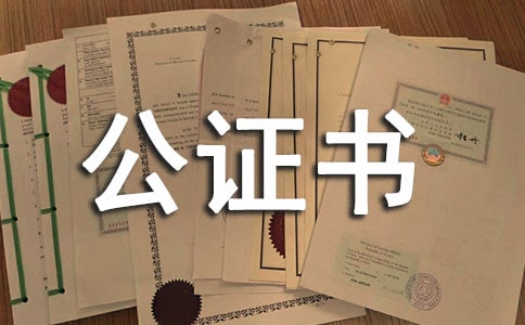工作经验证明公证书