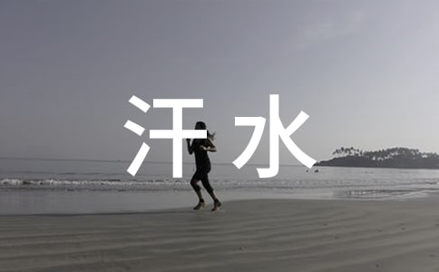 汗水的背后作文