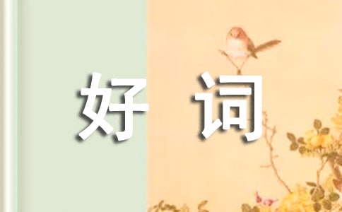 写作文的好词好句摘抄集锦