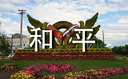 世界需要和平 作文
