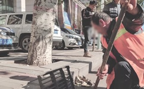 赞美环卫工人随笔：夏日的勇士