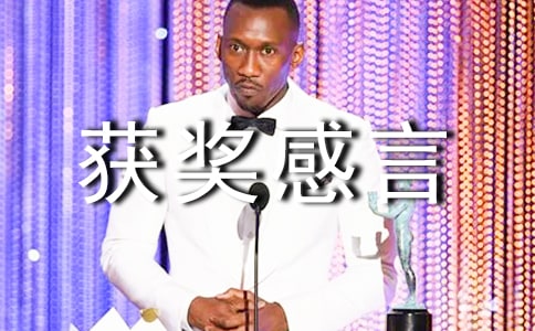 最佳贡献奖的获奖感言