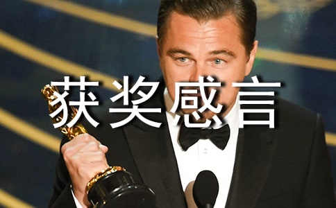 技能大赛获奖者的获奖感言