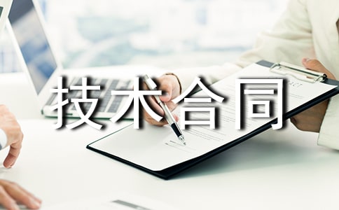 关于技术合同模板合集九篇