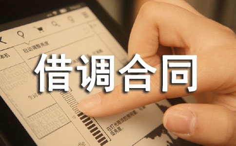 技术人员借调合同