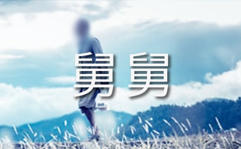 这就是我的舅舅作文