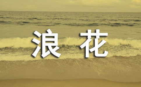 一朵美丽的浪花作文汇编20篇