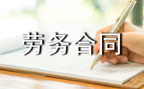 技术人员劳务合同