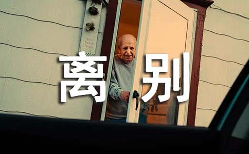 [精]一次离别作文