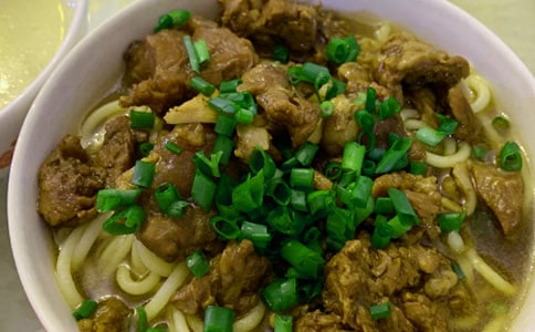 踏踏实实的吃牛肉面作文