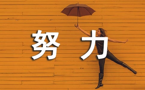 努力-随笔800字