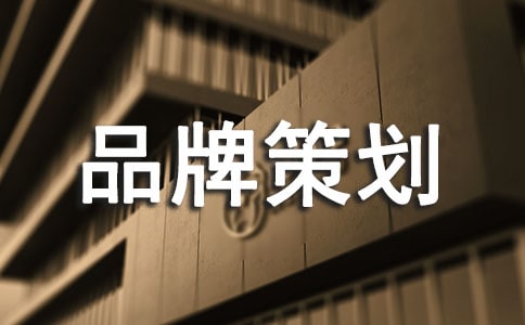品牌策划书范文