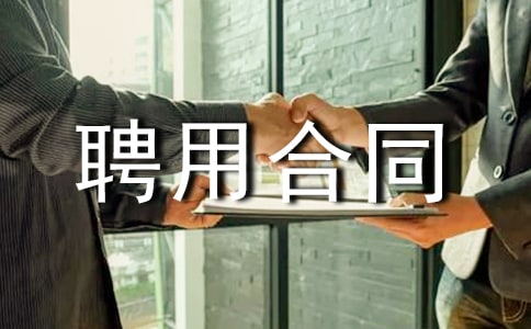 企业高管聘用合同