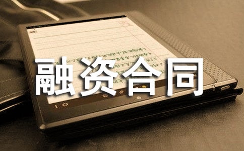 企业融资合同13篇