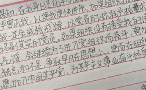 大学生入党申请书下载