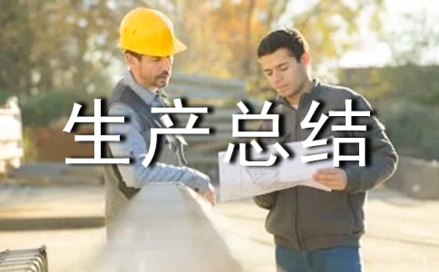 年底生产总结报告