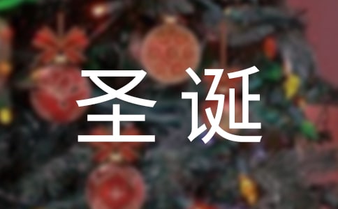 圣诞节常用英文词汇