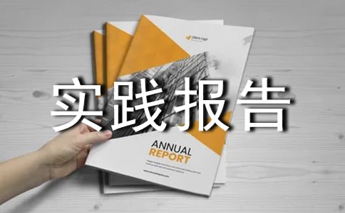 大学暑期实践报告