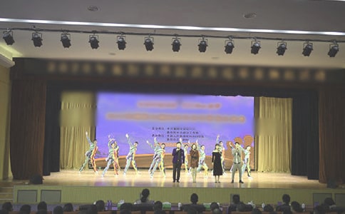 学校文艺演出主持稿开场白节目串词结束语