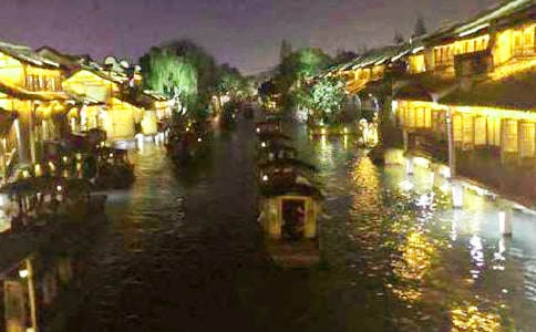 乌镇的夜作文