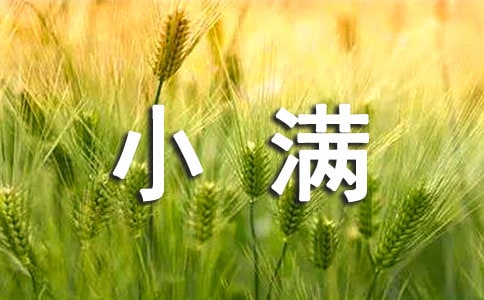 小满时节的寓意和传统