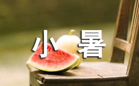 关于小暑的俗语