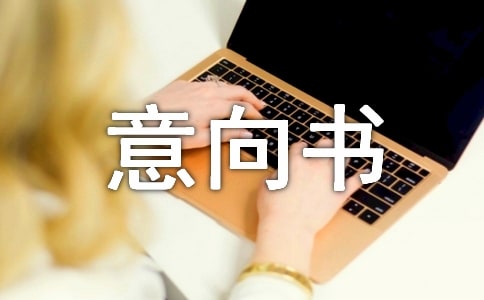 简单的意向书怎么写