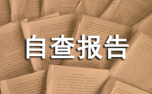 企业整改的自查报告