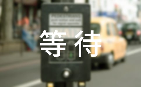 等待花开为题作文