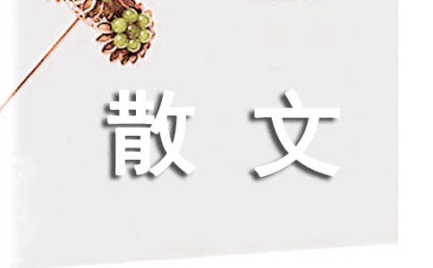 致爱人的散文