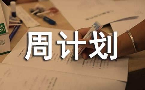 周计划[优选]